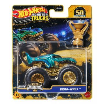 Mattel Hot Wheels: Monster Trucks Bajnos kisautó serleggel többféle 1db (JDV96)
