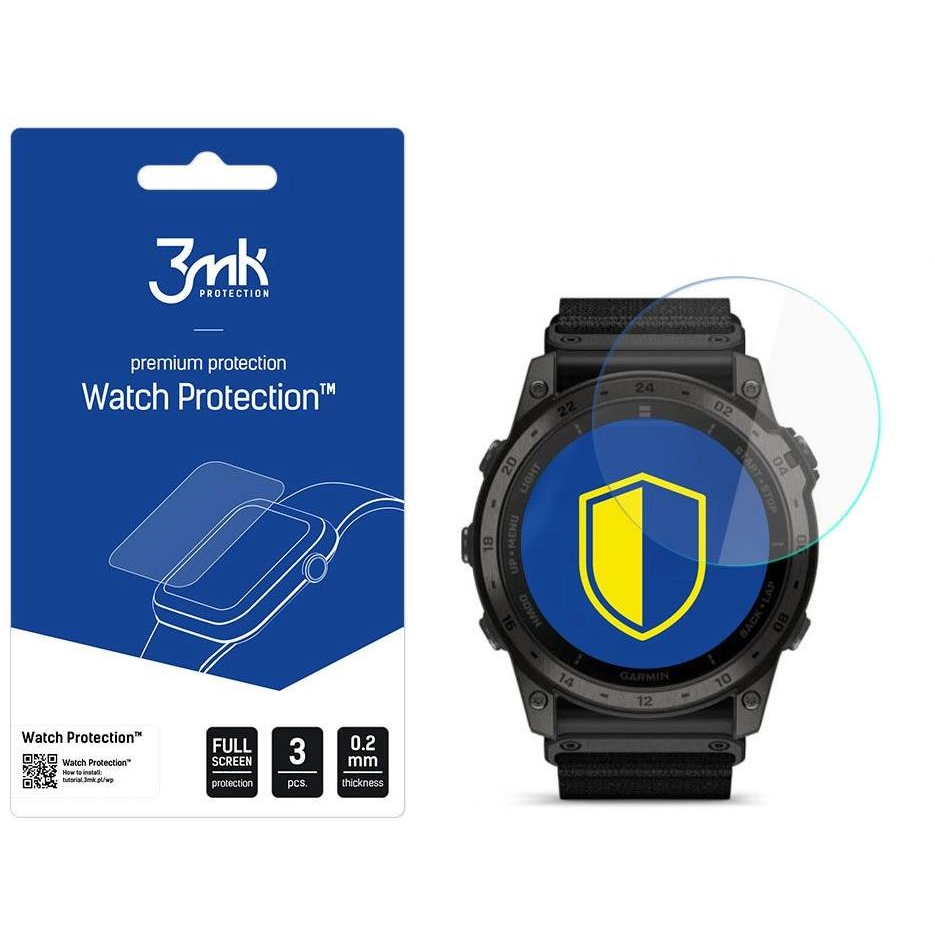 3MK Watch Protection FlexibleGlass Garmin Tactix 7 AMOLED Edition üvegfólia - hibrid (5903108541114)