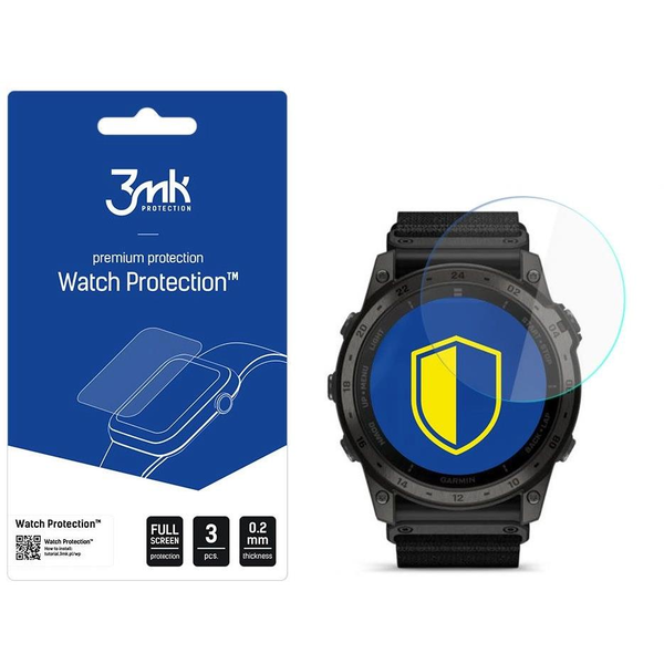 3MK Watch Protection FlexibleGlass Garmin Tactix 7 AMOLED Edition üvegfólia - hibrid