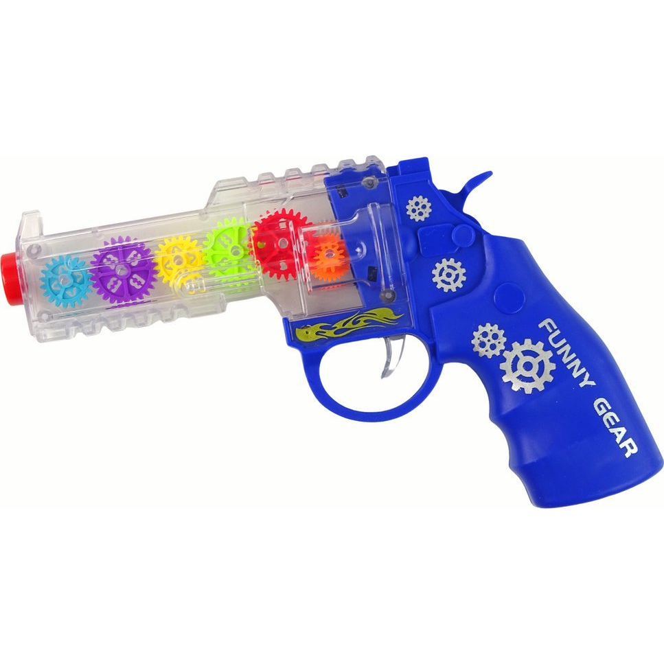 Pisztoly Színes Fények Kék Hang 15844 (15844)