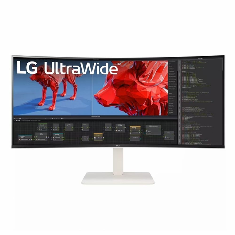LG 38WR85QC-W 37,5" UltraWide IPS 144Hz Curved Monitor Fehér (38WR85QC-W.AEU)