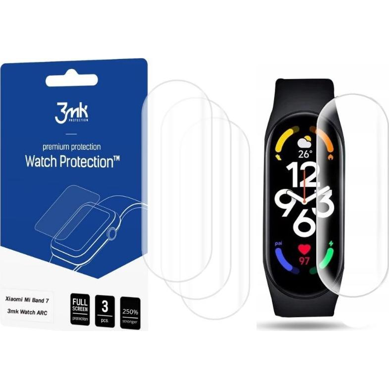3mk Óra kijelző védőfólia ARC Xiaomi Mi Band 7 (5903108477574)