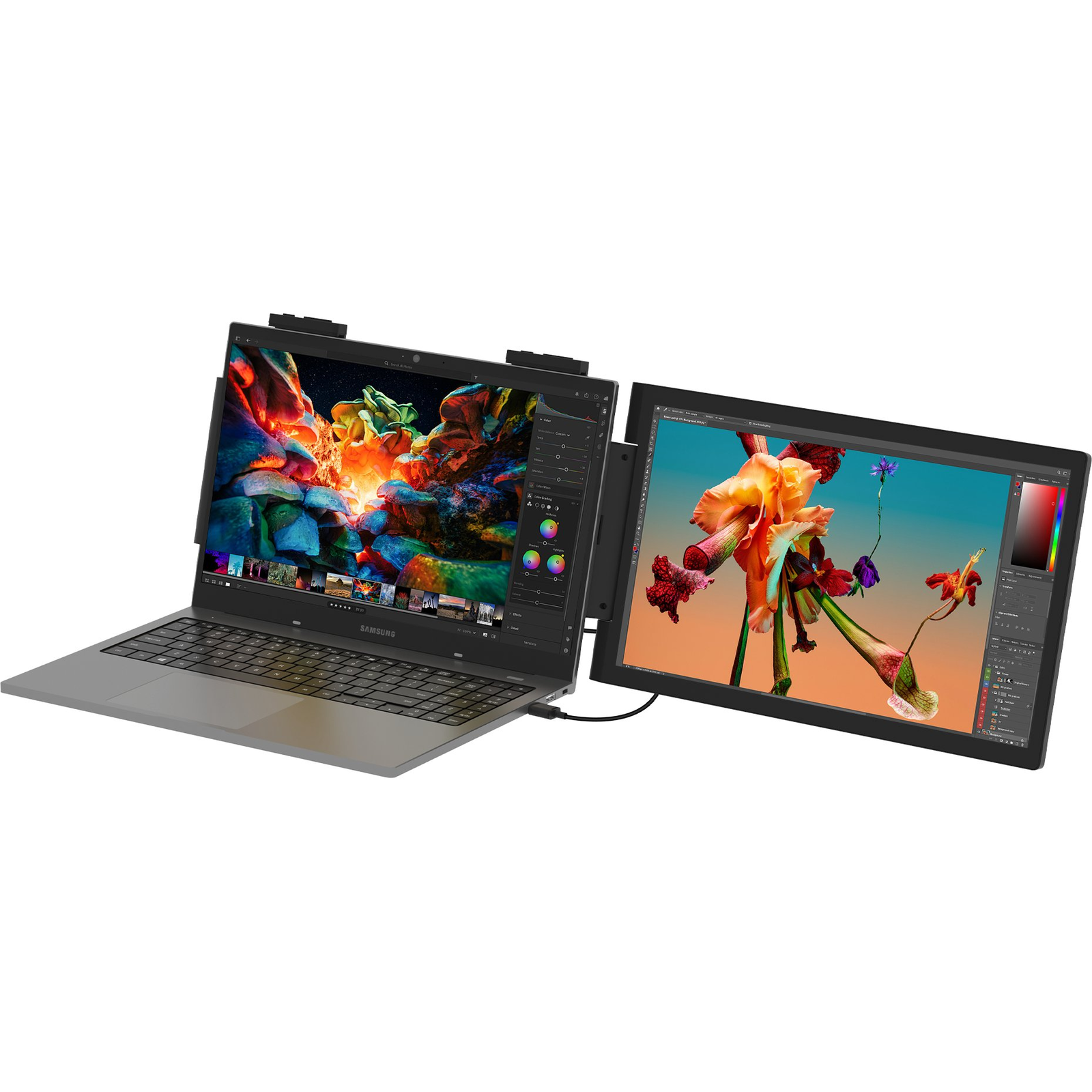 Zeuslap Z14P 14" hordozható monitor Full HD IPS panel (6974065452439)