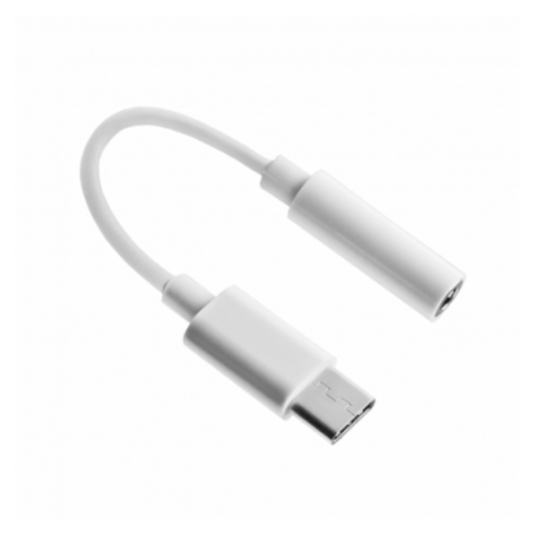Fusion CM20 USB-C apa - 3.5mm Jack anya fülhallgató átalakító (FSN-AD-TYPC-35-WH)