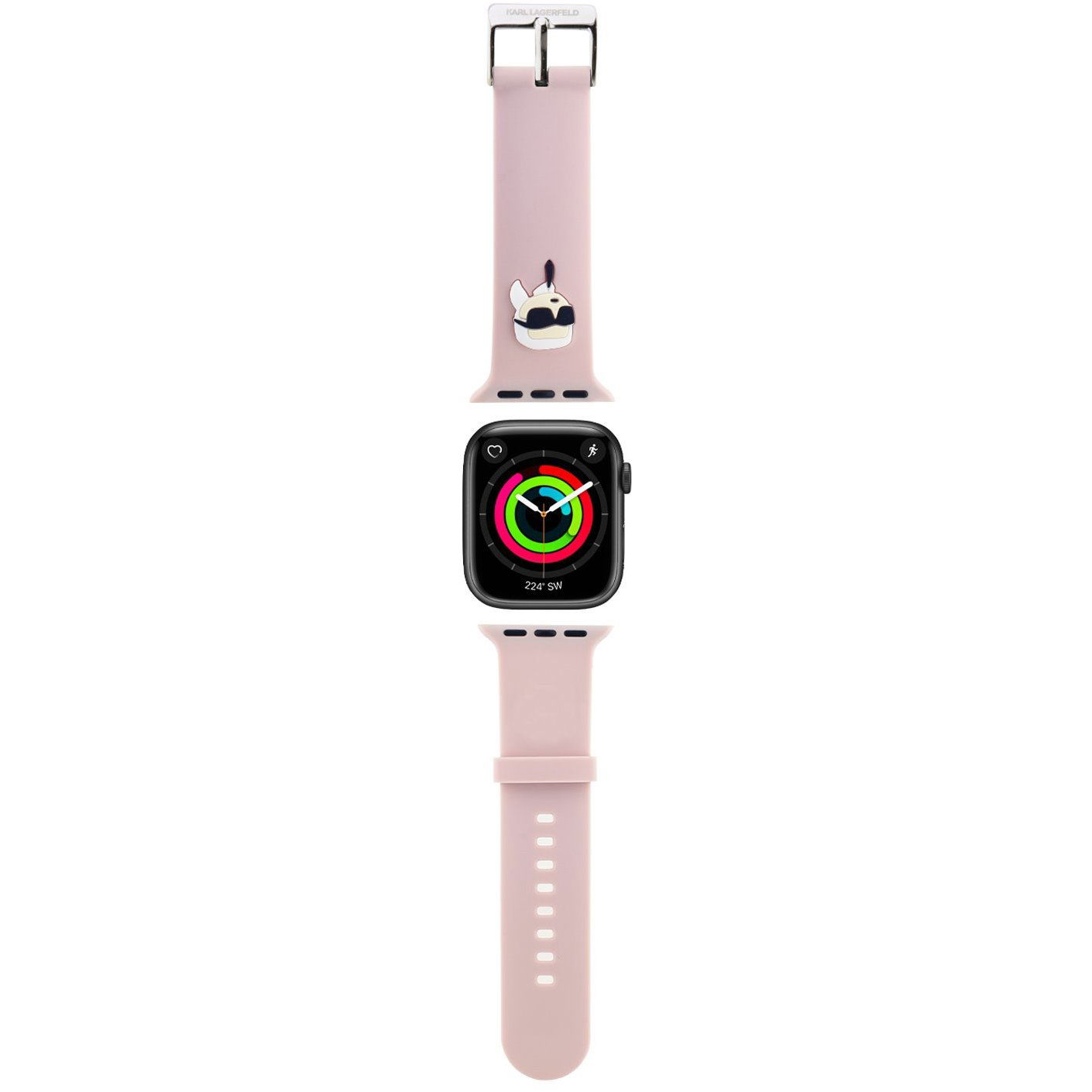 Karl Lagerfeld Karl Head NFT Apple Watch 38 / 40 / 41 - Pink (KLAWMSLKNP)