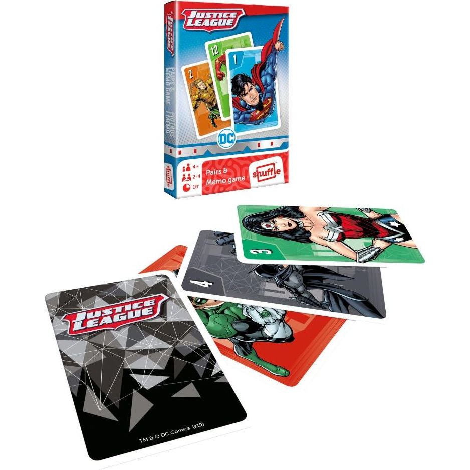 Fekete Péter És Memória Kártya - Justice League 100740 (315642)