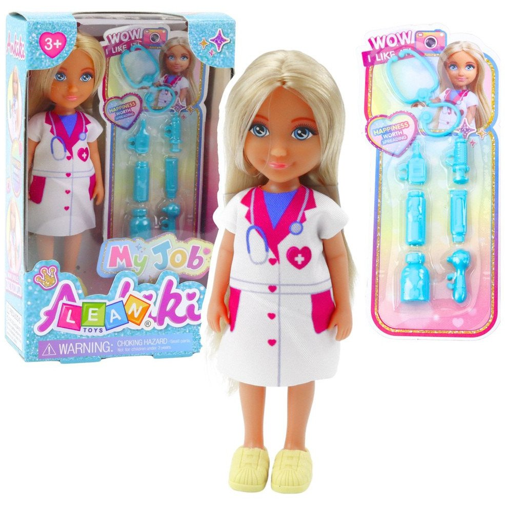 Ankiki Doktor Mini Baba Szett Kezelési Kiegészítőkkel 24474 (24474)