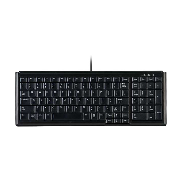 Contour Design Active Key AK-7000 tastatur Industriel USB QWERTZ Tysk Sort
