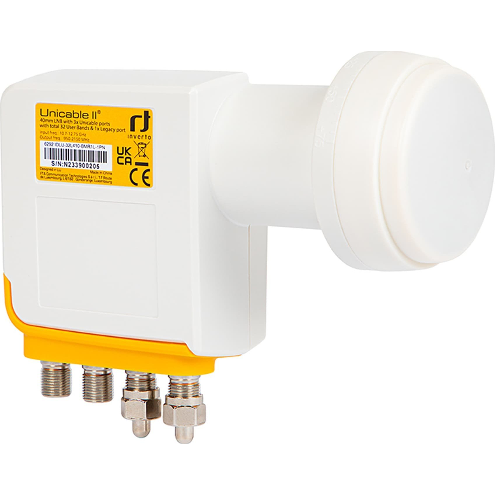 Konwerter Unicable II Inverto (IDLU-32L410) (IDLU=32L410-BMR1L-1PN)