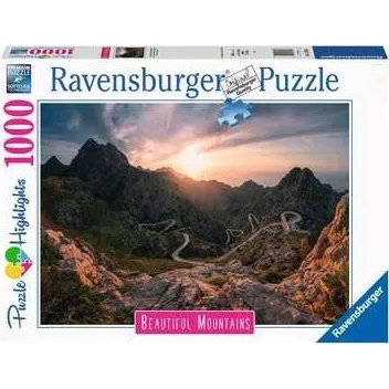 Ravensburger 1000 db-os  Puzzle - Beautiful Mountains - Serra De Tramuntana, Mallorca (17313)
