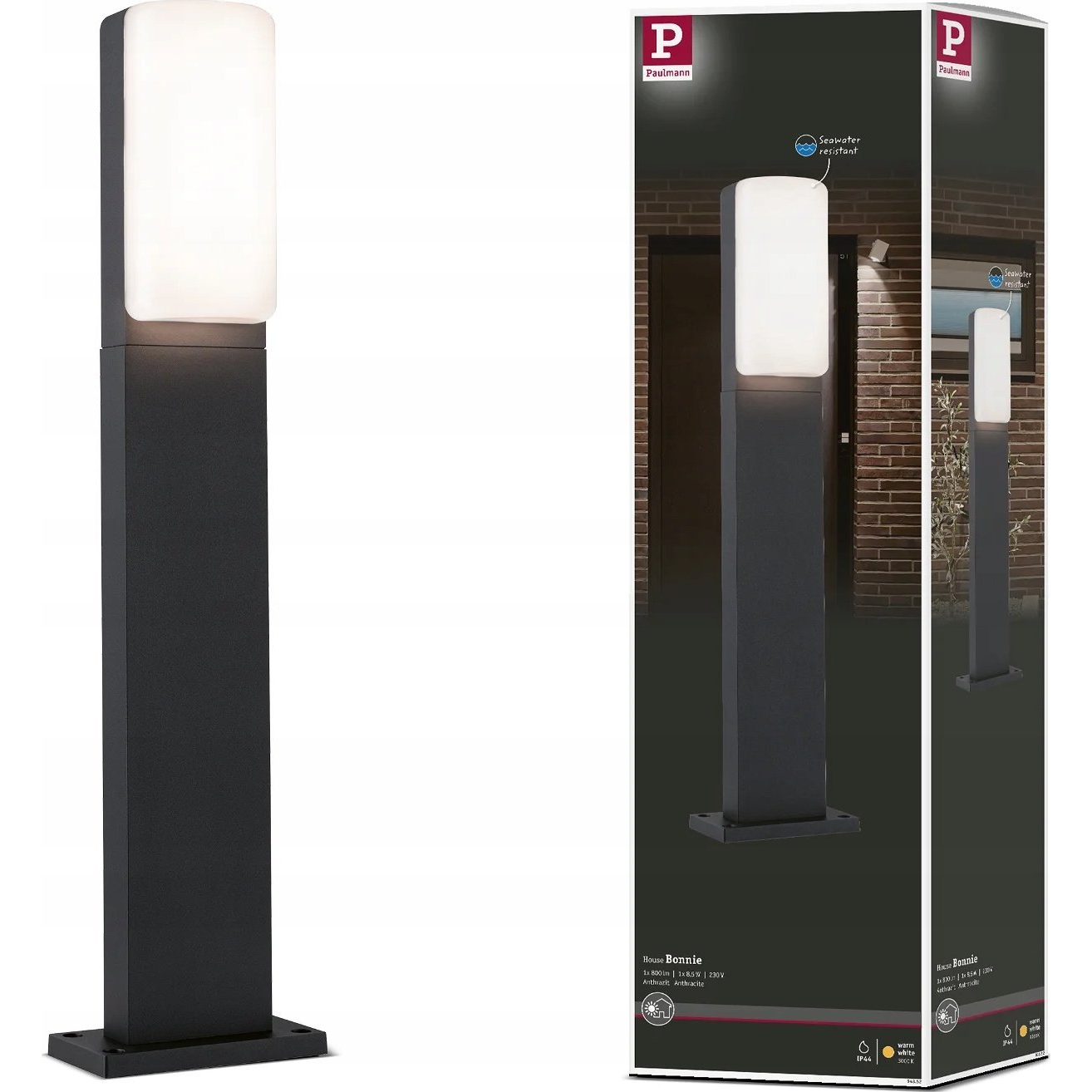 Paulmann 94852 Bonnie LED-es medence lámpa LED 8.5 W Antracit (PL94852)