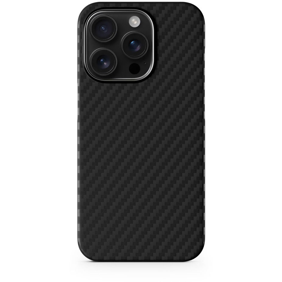 Epico Mag+ Carbon iPhone 16 Pro fekete tok (91010191300001)