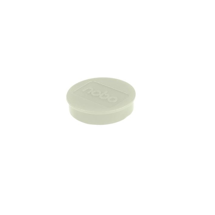 Nobo Erős mágneskorong 38 mm - Fehér (10 db/csomag) (1915315)
