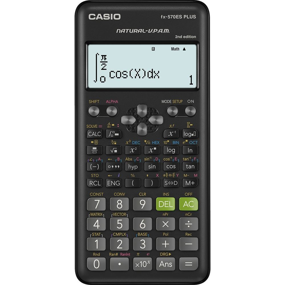 Casio FX 570ES Plus tudományos számológép (FX 570ES Plus 2)