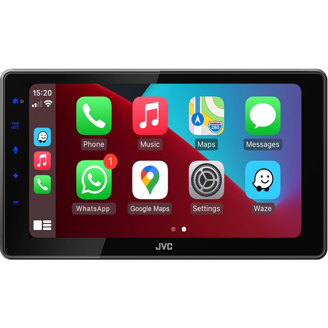 JVC KW-M795DBW Fekete Wi-Fi 200 W Bluetooth (KW-Z900DBW)