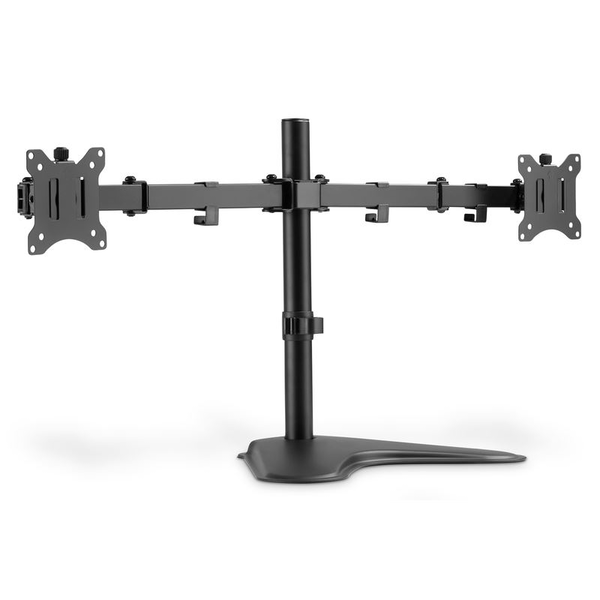 Suport ecran, Dignitus, Negru, 2xLCD, 32'', 2x8kg