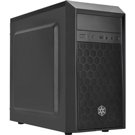 Silverstone PC chassis SST-PS16B, Micro-ATX, Mini-DTX, Mini-ITX,  	3.5" x 3, 2.5" x 3, 5.25" x 1, Front: (USB 3.0 Type-A x 2, Audio+Mic)