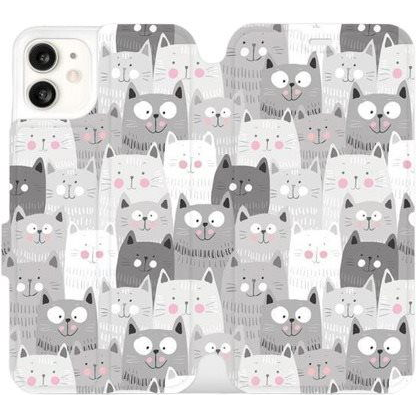 Flip mobile case for Apple iPhone 11 - M099P Cats (5903226975433)