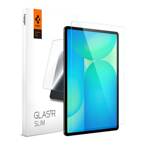 Spigen TR SLIM HD képernyővédő üveg (2.5D, tok barát, ultravékony, 0.2mm, 9H) ÁTLÁTSZÓ Samsung Galaxy Tab S10 FE Plus WIFI (SM-X626) / Galaxy Tab S10 FE Plus LTE (SM-X620) (AGL09427)
