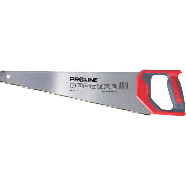 Síkfűrész 450mm, Agresszív Edzett Fogazat, 10/inch Proline