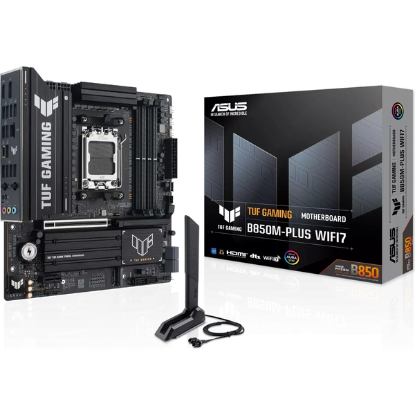 ASUS Alaplap AM5 TUF GAMING B850M-PLUS WIFI7 AMD B850, mATX
