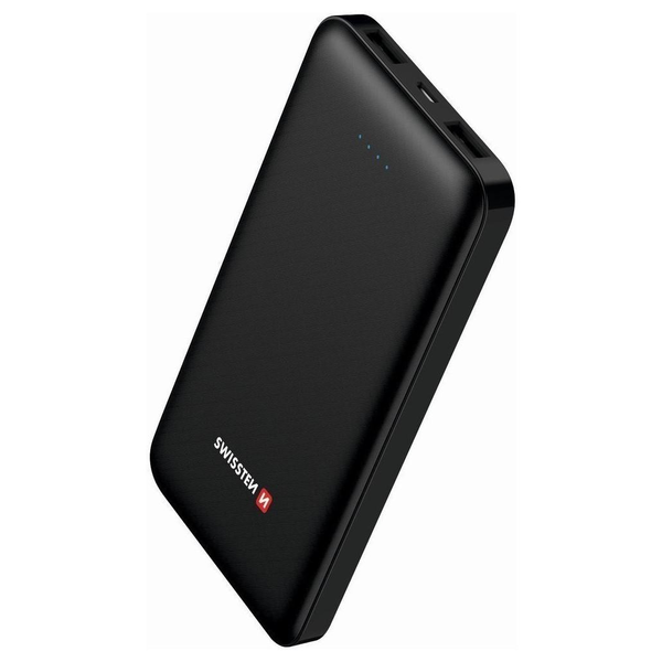 Swissten Worx II Power Bank 10000mAh fekete