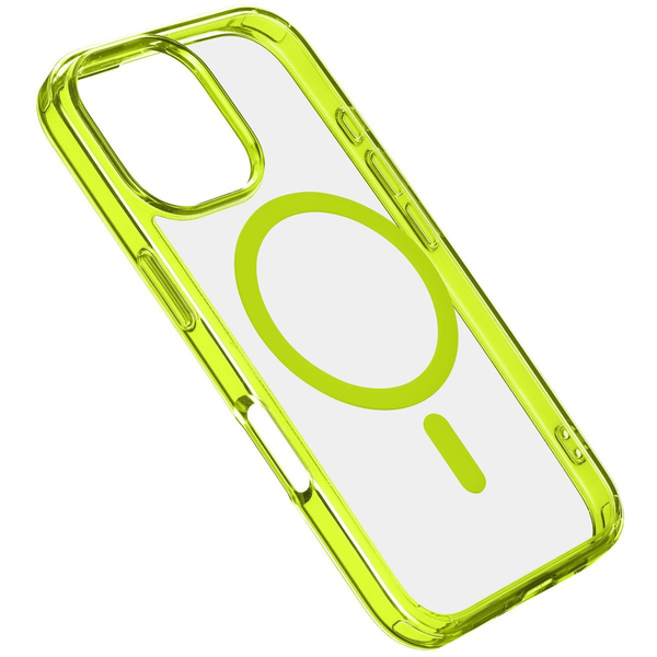 Cellularline 8018080483493 кейс за мобилен телефон 16 см (6.3") Калъф Лайм