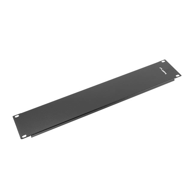 Lanberg takarópanel 19'' rack szekrényhez 2U fekete (AK-1402-B) (AK-1402-B)