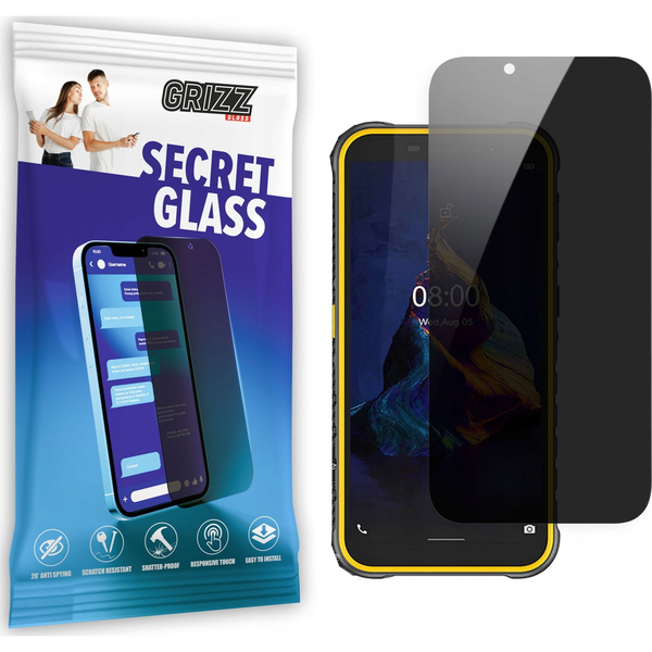  GrizzGlass Szkło prywatyzujące GrizzGlass SecretGlass Ulefone Armor X8