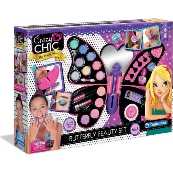 Clementoni Crazy Chic Butterfly beaty set 4 in 1