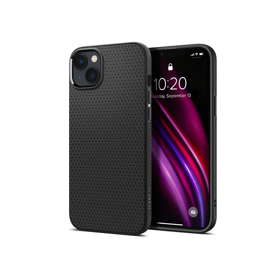 Apple iPhone 14 Plus ütésálló hátlap - Spigen Liquid Air - fekete (SP0184)