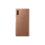 Pouzdro s klopou Samsung pro Samsung Galaxy A7 2018 zlaté
