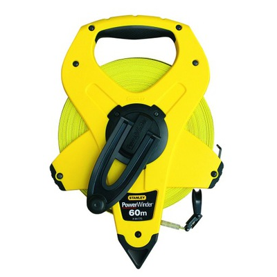 Stanley 2-34-772 Power Winder Mérőszalag - Üvegszálas, 30m × 12,7 mm
