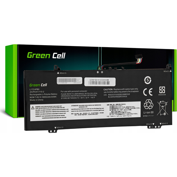 Baterie do notebooků IBM, Lenovo, lithium-polymerová 5800 mAh Green Cell