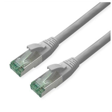 ROLINE RM S/FTP (PiMF) Patch Cord Cat.6A, szary, 0,5 m
