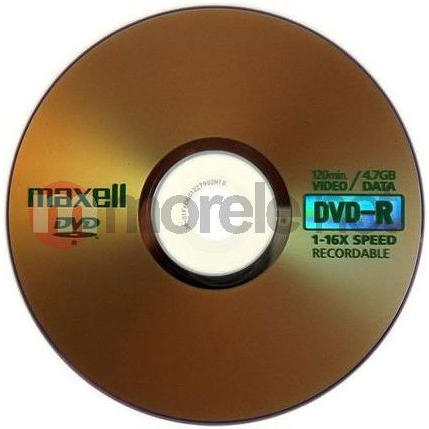 MAXELL DVD lemez -R 4.7GB 10db/Henger 16x