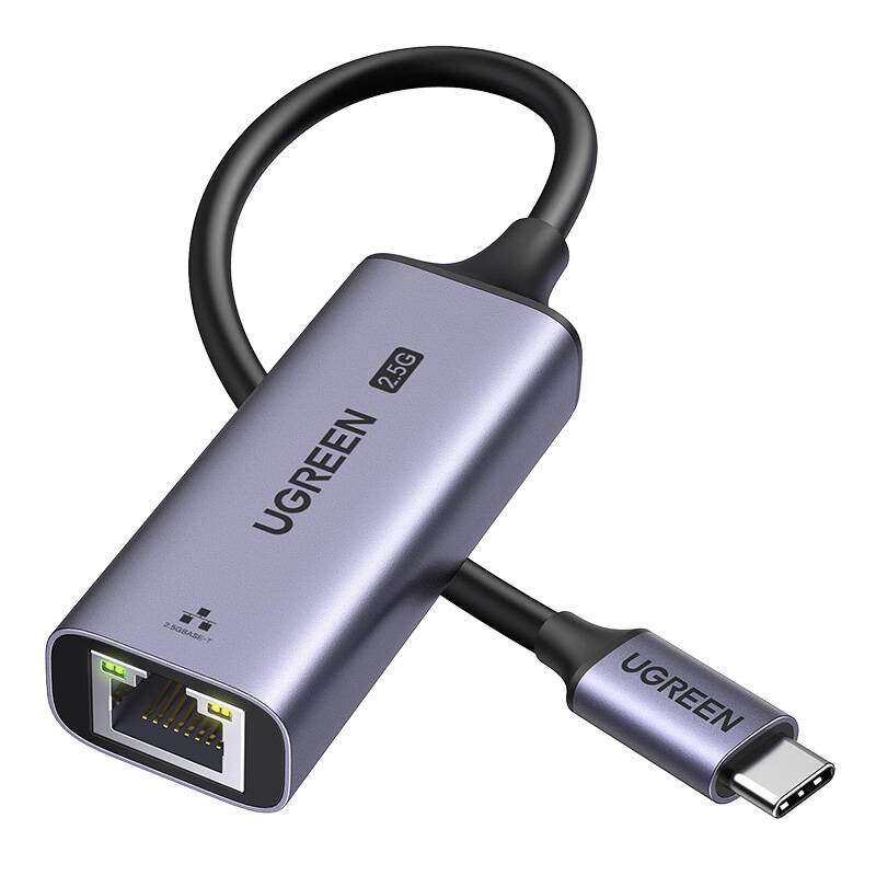 Ugreen CM648 USB-C apa - RJ45 anya Adapter (25052)