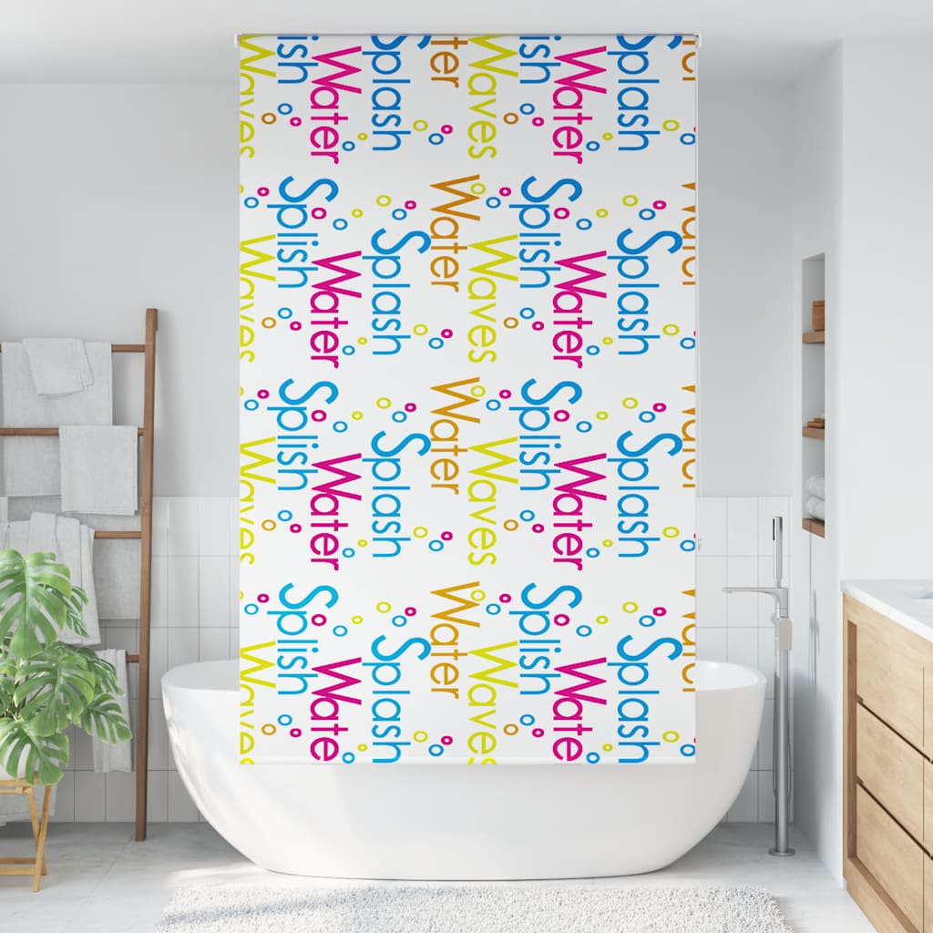 zuhanyzó redőny 120x240 cm szövet szélessége 116 cm (4014915)