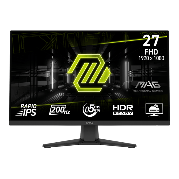 Monitor de gaming MSI DT MAG 272F 27" Full HD 200 Hz