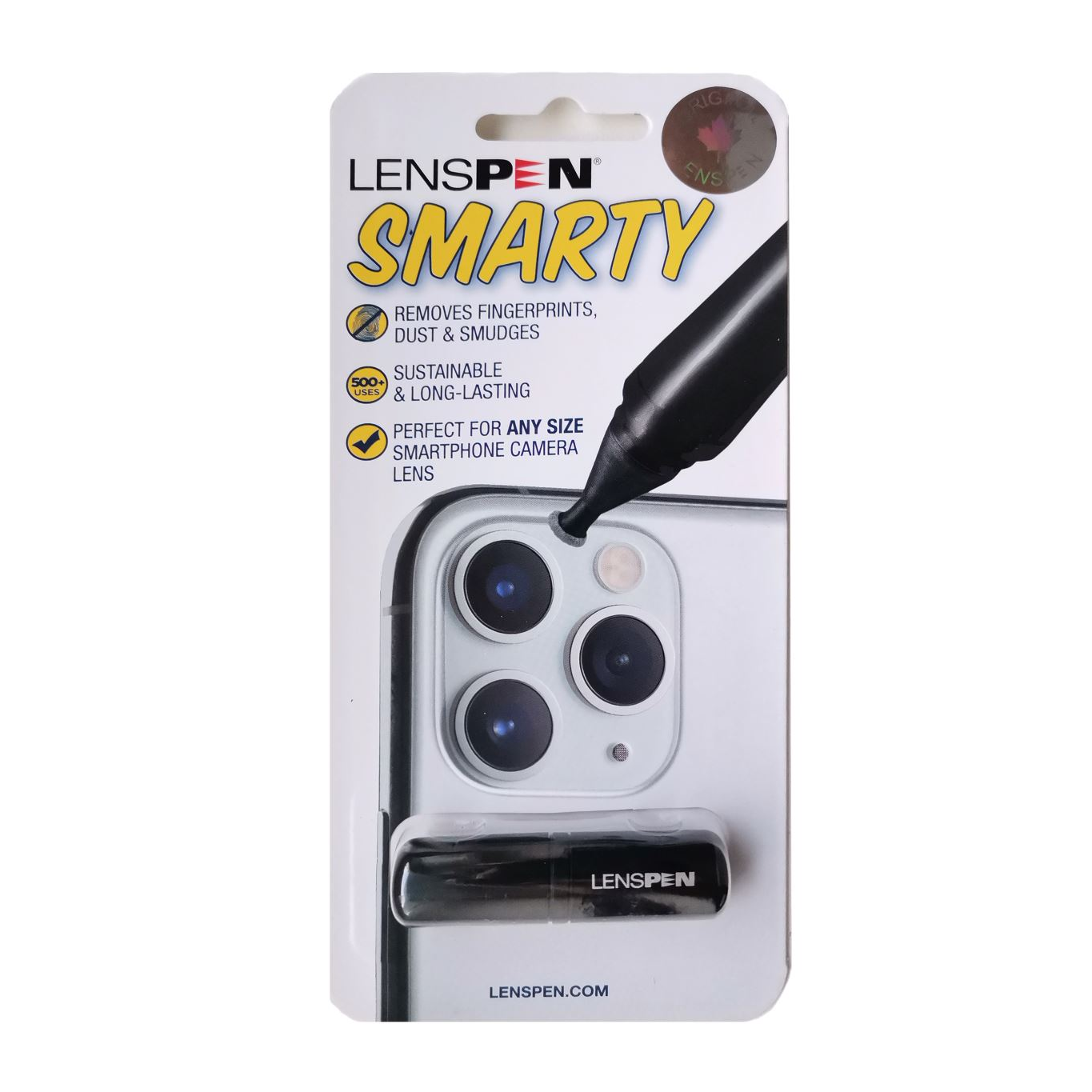 Lenspen Smarty aktívszenes és antibakteriális optikatisztító kis méretű lencsékhez, okostelefonokhoz (LP-LS-1E) (LP-LS-1E)