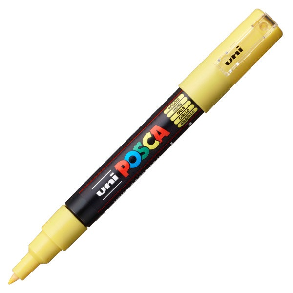 Permanentný popisovač žltý Uni Posca 1 ks (2UPC1MS)