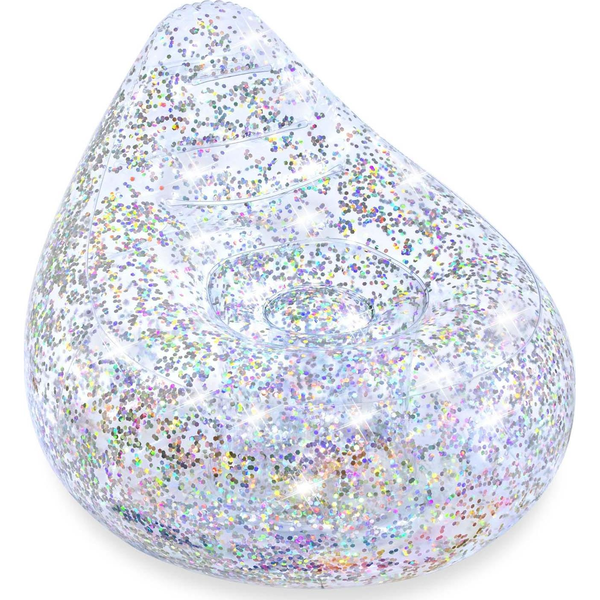 Bestway 75105 felfújható fotel Egyszemélyes szék Átlátszó