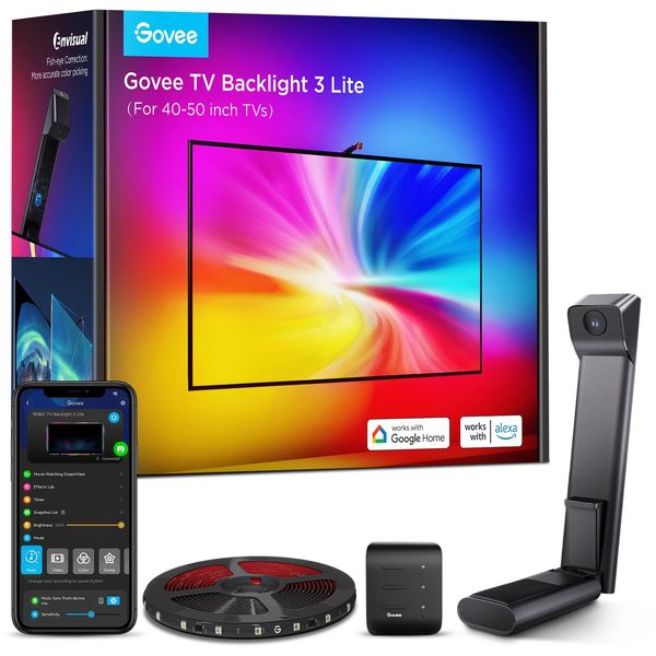 LED pásek Govee H6097 TV Backlight 3 Lite, podsvícení pro TV 40-50 palců