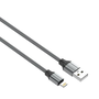 LDNIO LS441 USB-A - Lightning кабел 2.4A 1m сив (5905316143364) (LS441 lightning)