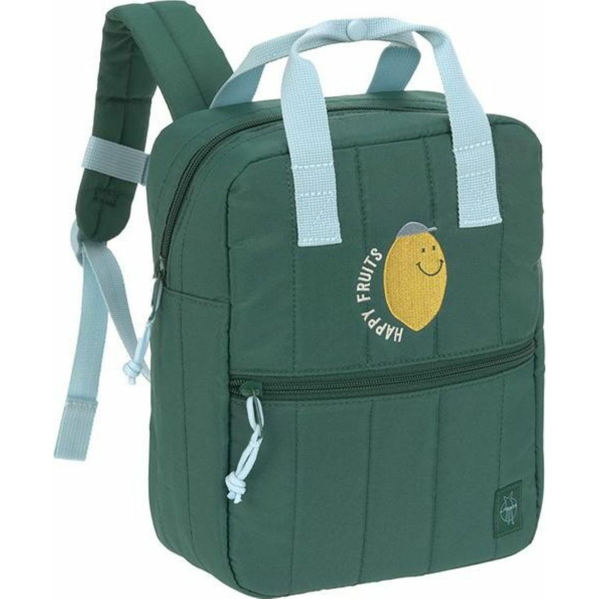 Lassig Little Gang Óvodai hátizsák - Zöld citrom mintás (12030495005)