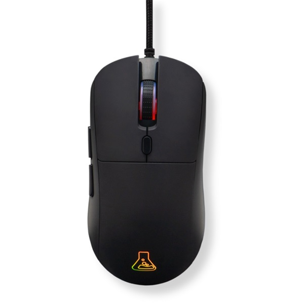The G-Lab Kult Cobalt Vezetékes Gaming Egér 12800 DPI - Fekete