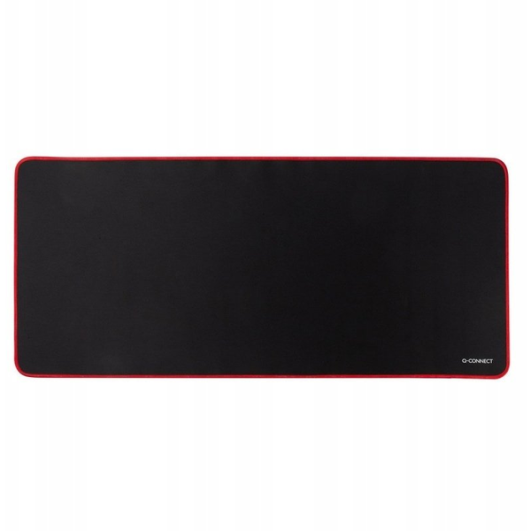 Podkładka pod mysz Q-CONNECT XXL, 90x40cm, czarno‑czerwona