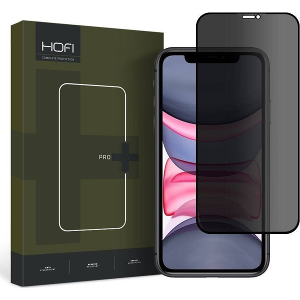  Hofi Szkło prywatyzujące Hofi Anti Spy Glass Pro+ Apple iPhone 11/XR Privacy