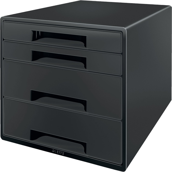 Leitz CUBE tijdschriftenhouder Polystyrol Zwart
