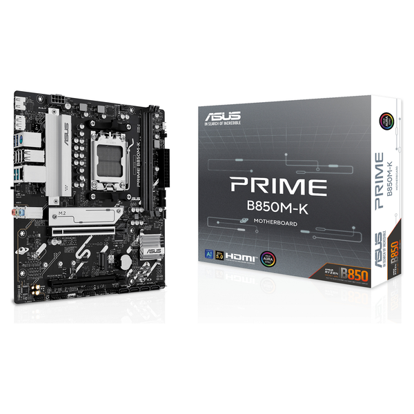 Asus B850M-K Prime DDR5 AMD AM5 MicroATX Alaplap